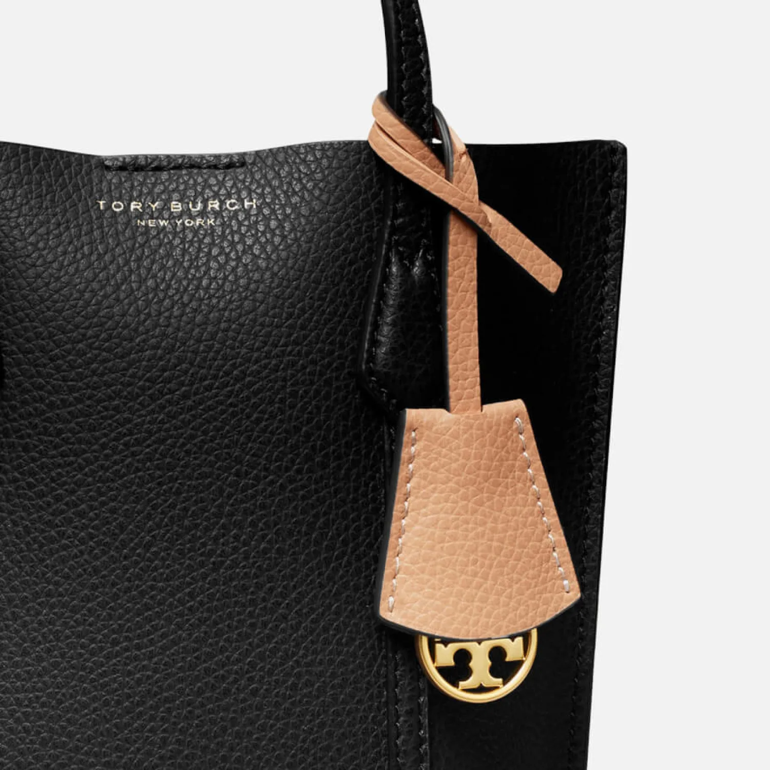 Tote Bags*Tory Burch Mini Perry Leather Tote Bag