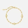 Bracelets & Bangles*Tory Burch Roxanne Gold-Tone Brass Chain Bracelet