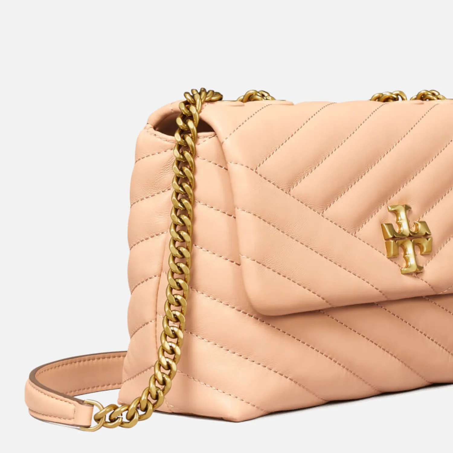 Shoulder Bags*Tory Burch Small Kira Chevron Leather Shoulder Bag