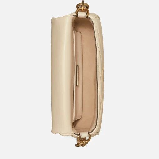 Shoulder Bags*Tory Burch Women's Kira Chevron Small Flap Shoulder Bag - New Cream