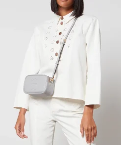 Crossbody Bags*Tory Burch Women's Perry Bombe Mini Bag - Bay Gray