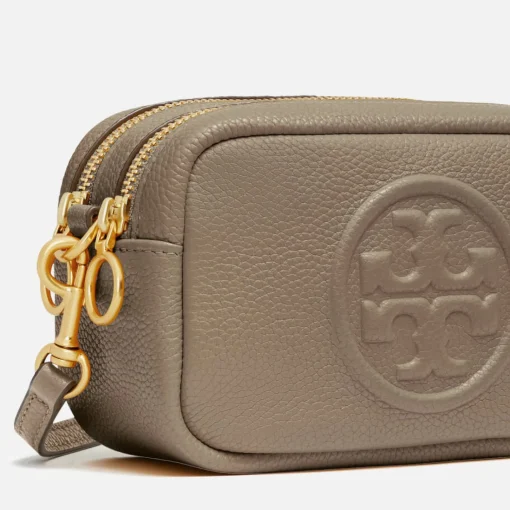 Mini Bags*Tory Burch Women's Perry Bombe Mini Bag - Gray Heron Grey Heron