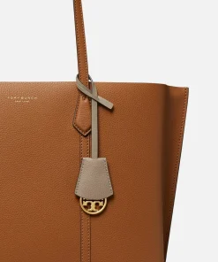 Tote Bags*Tory Burch Women's Perry Triple Compartment Tote Bag - Light Umber