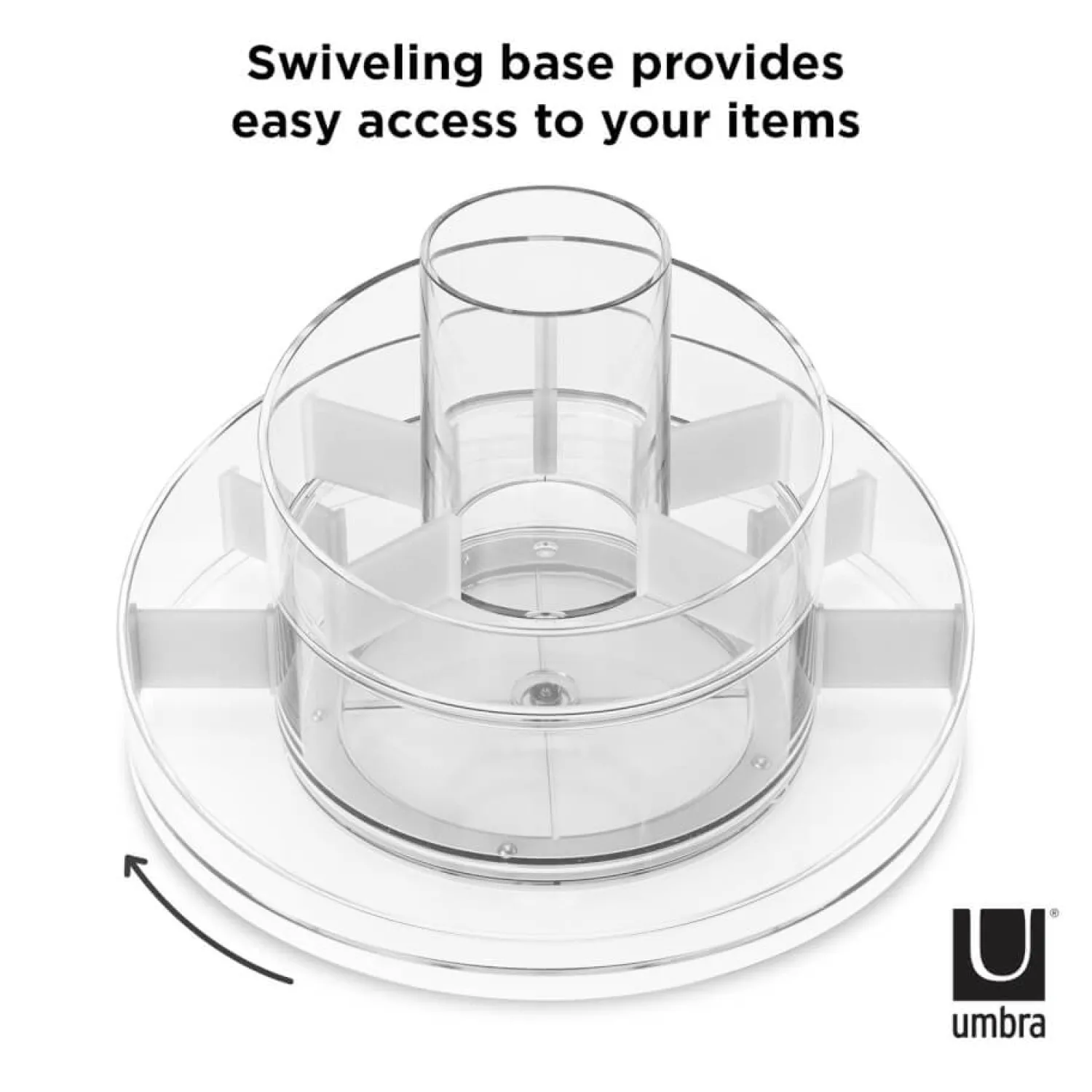 Jewellery Stands & Boxes*Umbra Cascada Cosmetic Organiser