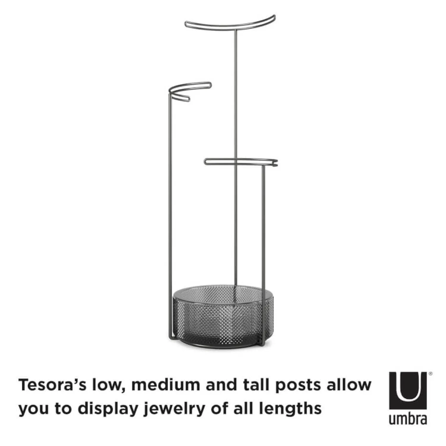 Jewellery Stands & Boxes*Umbra Tesora Jewellery Stand - Smoke