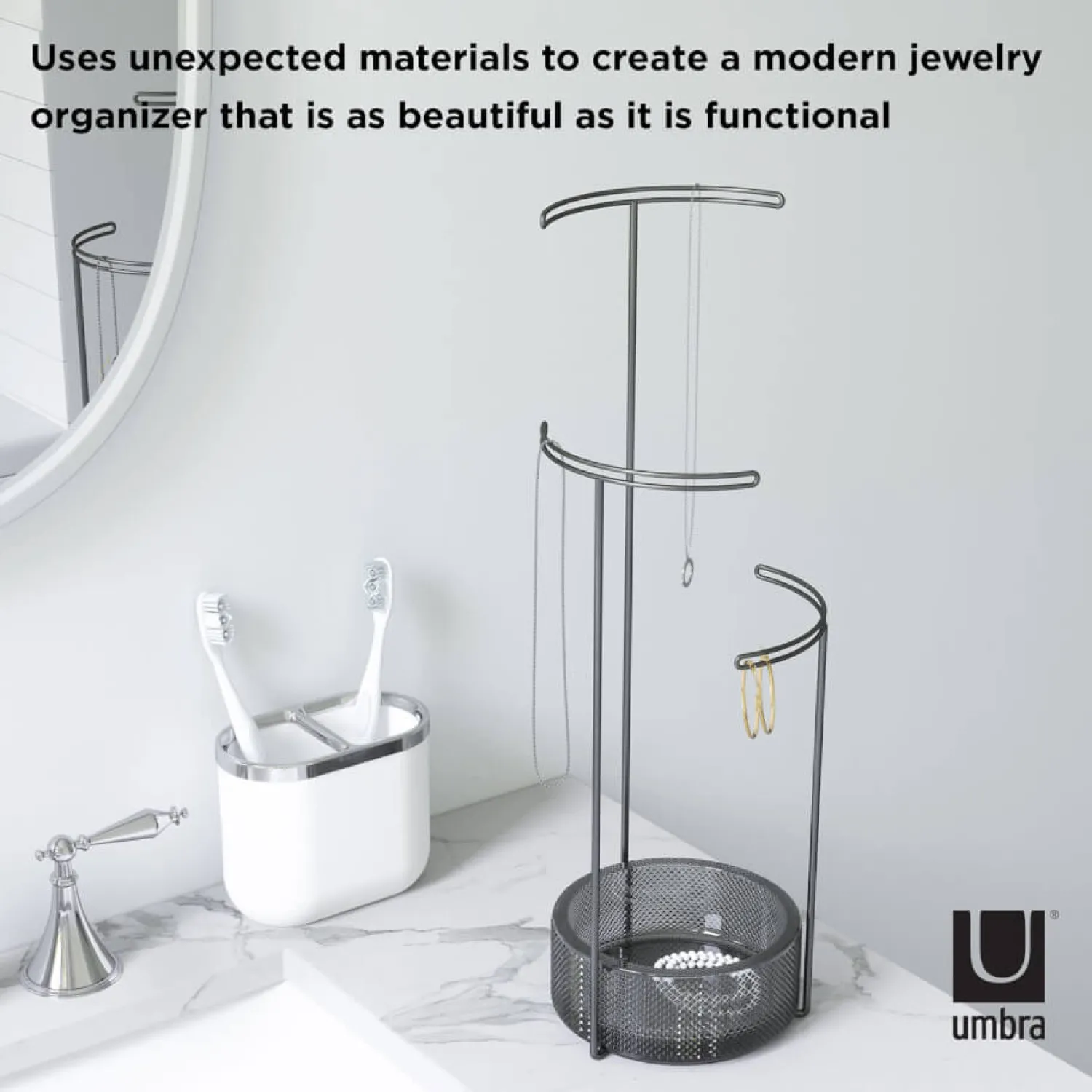 Jewellery Stands & Boxes*Umbra Tesora Jewellery Stand - Smoke