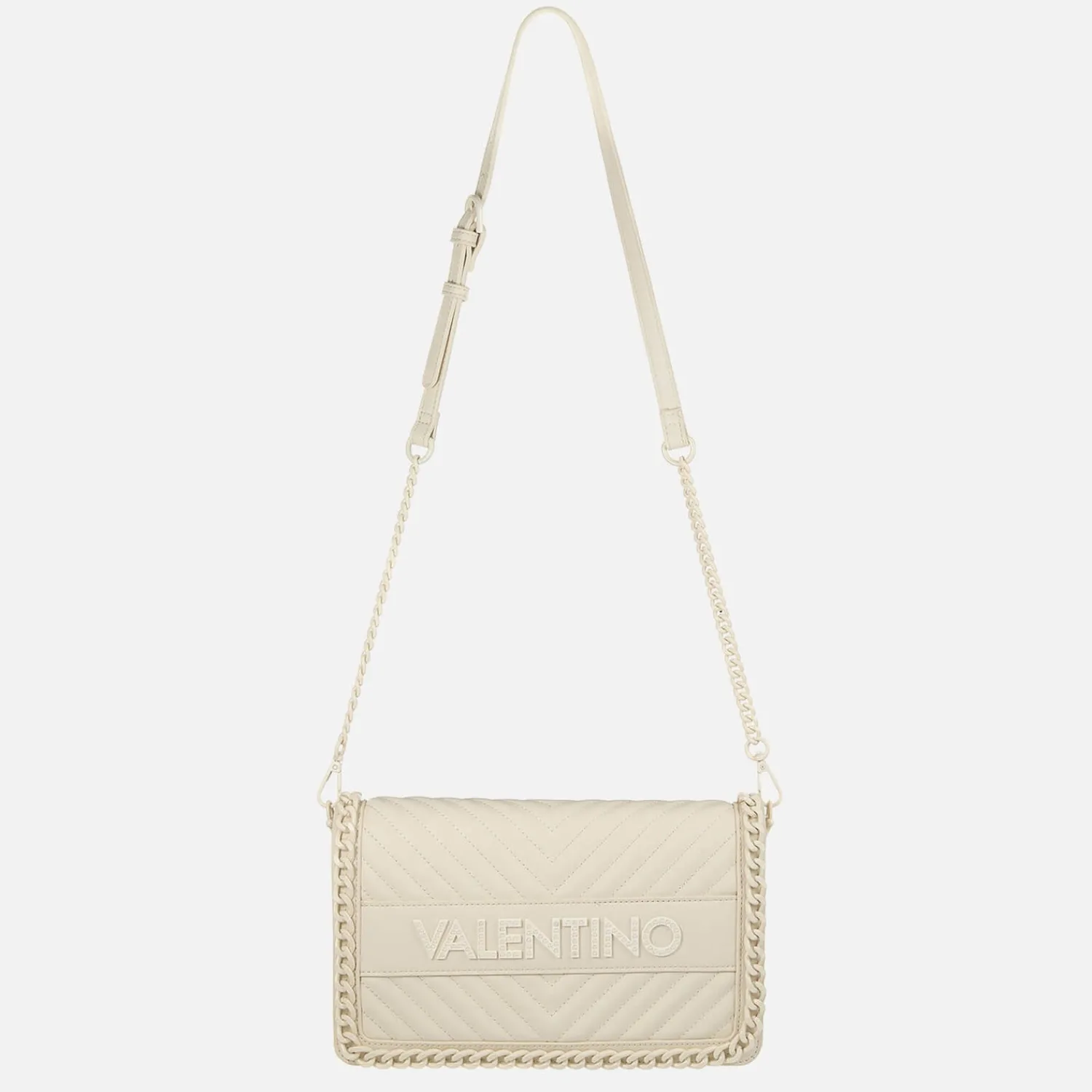 Crossbody Bags*Valentino Bags Valentino Ice Flap Quilted Faux Leather Bag