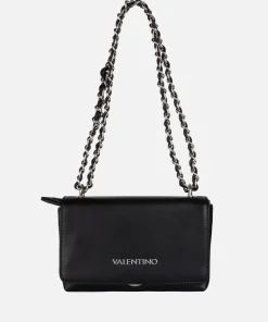 Shoulder Bags*Valentino Bags Valentino Klenia Faux Leather Shoulder Bag Black