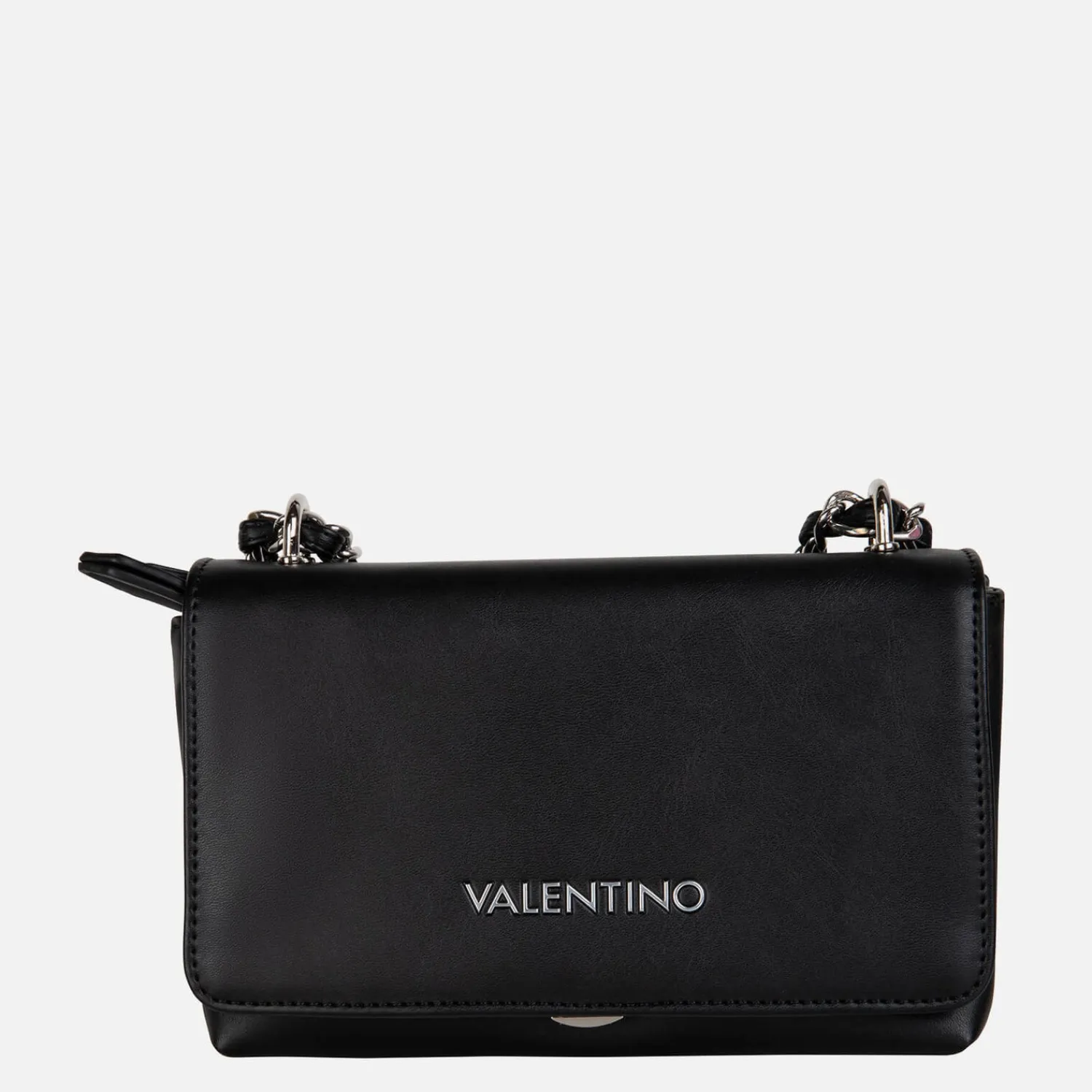 Shoulder Bags*Valentino Bags Valentino Klenia Faux Leather Shoulder Bag Black