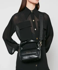 Satchels*Valentino Bags Valentino Lemonade Logo-Appliqued Faux Leather Satchel