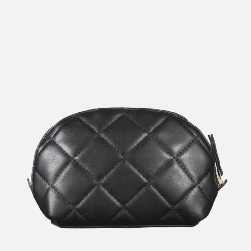 Cosmetic Bags*Valentino Bags Valentino Ocarina Quilted Faux Leather Cosmetic Case