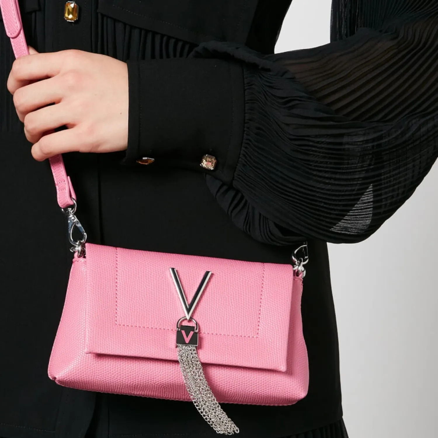 Satchels*Valentino Bags Valentino Oceania Faux Leather Satchel Bag