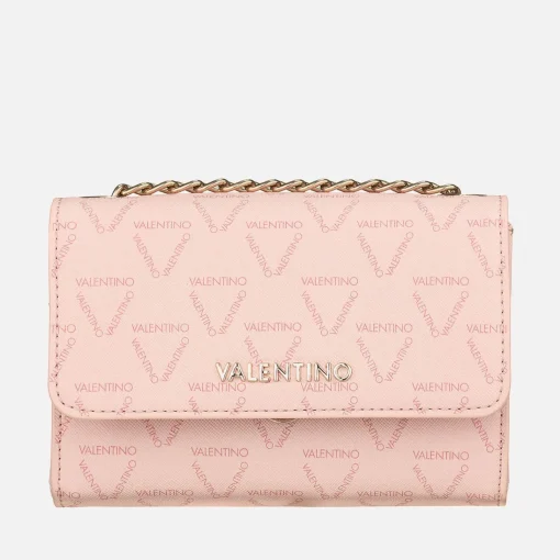 Satchels*Valentino Bags Valentino Pretty Logo Monogram Faux Leather Satchel Bag
