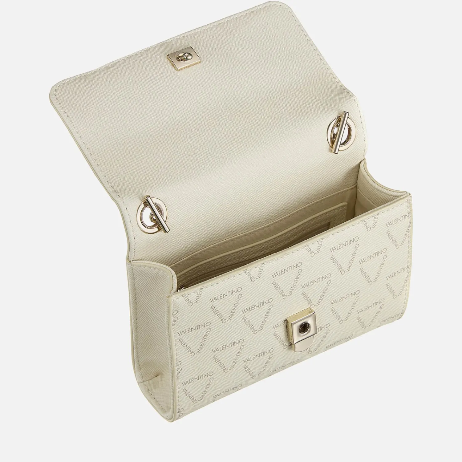 Satchels*Valentino Bags Valentino Pretty Logo Monogram Faux Leather Satchel Bag