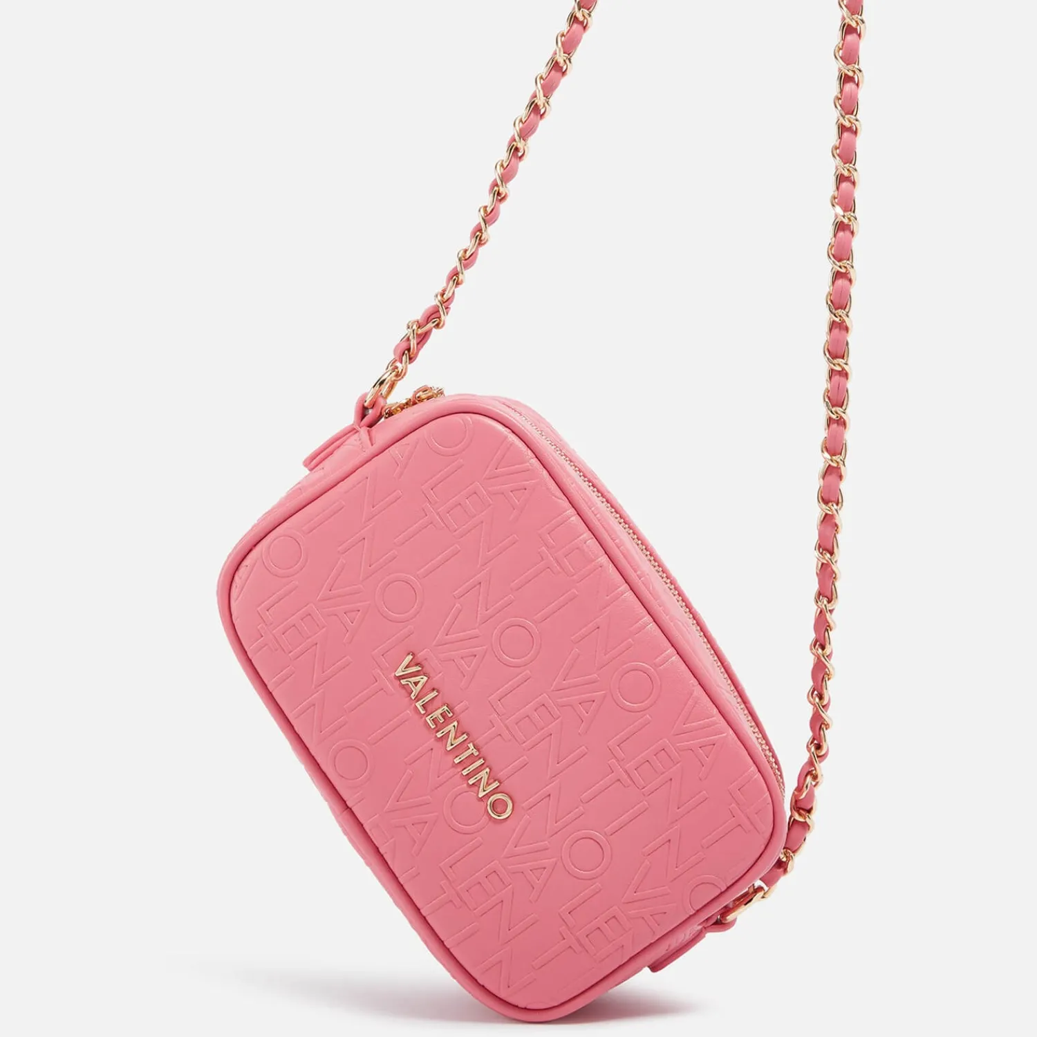 Crossbody Bags*Valentino Bags Valentino Relax Embossed Faux Leather Camera Bag