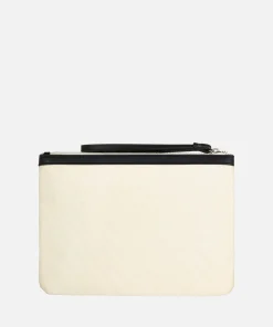 Cosmetic Bags*Valentino Bags Valentino Vacation Canvas And Faux Leather Cosmetic Case