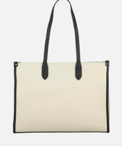 Tote Bags*Valentino Bags Valentino Vacation Canvas And Faux Leather Shopping Bag