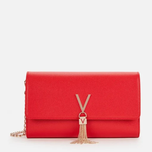 Shoulder Bags*Valentino Bags Valentino Women's Divina Large Shoulder Bag - Red