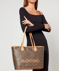 Tote Bags*Valentino Bags Valentino Women's Liuto Tote Bag - Tan/Multi