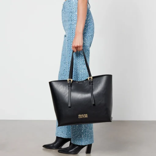 Tote Bags*Versace Jeans Couture Faux Leather Tote Bag