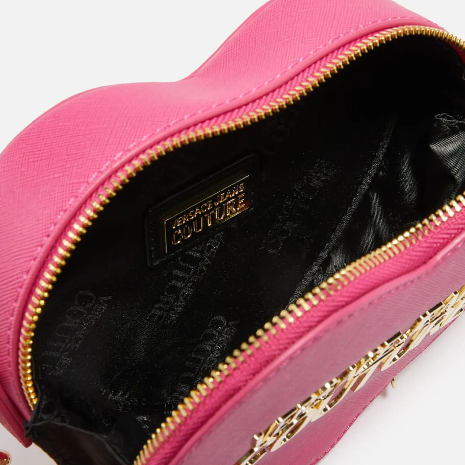 Crossbody Bags*Versace Jeans Couture Heart-Shaped Faux Leather Bag