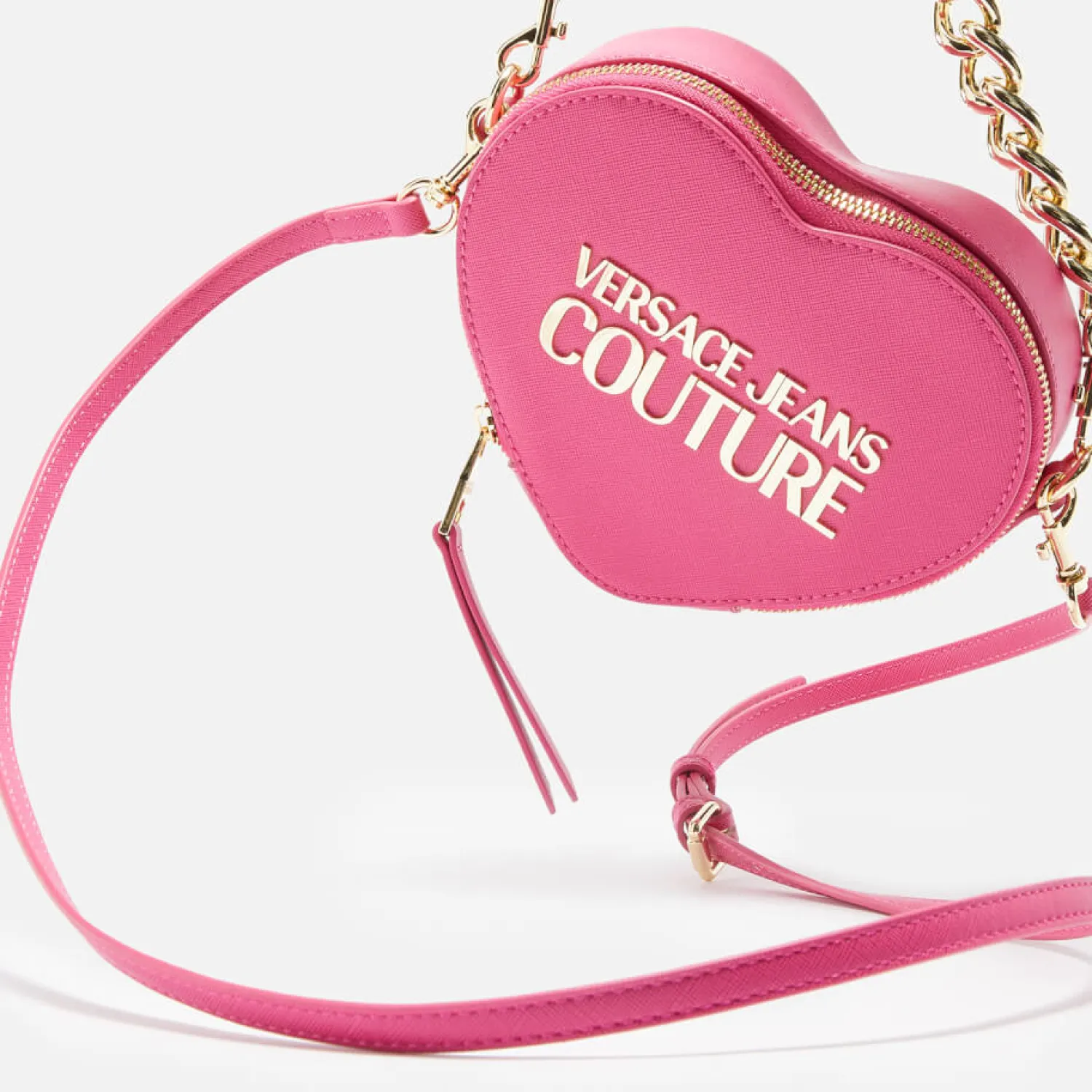 Crossbody Bags*Versace Jeans Couture Heart-Shaped Faux Leather Bag