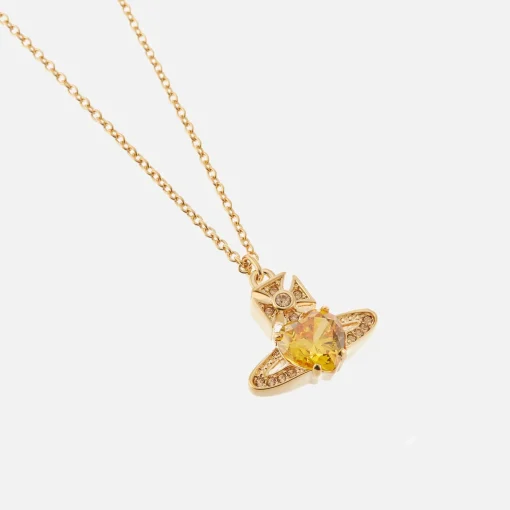 Jewellery Sets*Vivienne Westwood Ariella Brass And Crystal Necklace