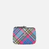 Purses And Cardholders*Vivienne Westwood Biogreen Saffiano Leather Printed Coin Purse