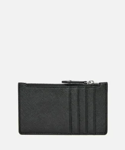 Purses And Cardholders*Vivienne Westwood Crocodile Saffiano Leather Card Holder