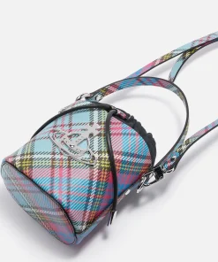 Bucket Bags*Vivienne Westwood Daisy Tartan-Print Drawstring Bucket Bag