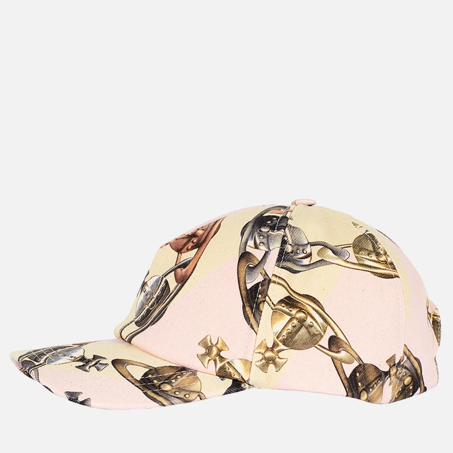Hats Scarves & Gloves*Vivienne Westwood Orb Chain Canvas Baseball Cap