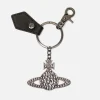 Keyrings And Bag Charms*Vivienne Westwood Orb Leather And Gunmetal-Tone Keyring