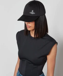 Hats Scarves & Gloves*Vivienne Westwood Uni Colour Cotton-Twill Baseball Cap
