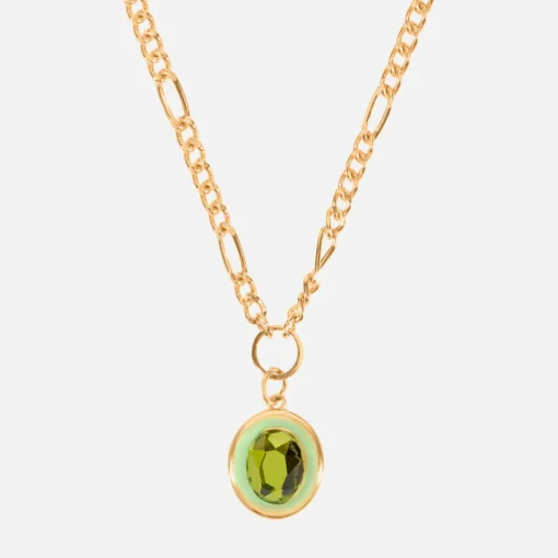 Necklaces*Wilhelmina Garcia 18-Karat Gold-Plated And Crystal Necklace
