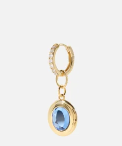 Earrings*Wilhelmina Garcia Recycled Gold-Plated And Crystal Earrings