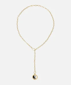 Jewellery Sets*Wilhelmina Garcia Women's Yin/Yang Necklace - Gold/Black/White