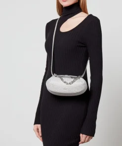 Crossbody Bags*Yuzefi Dinner Roll Glitter Faux Leather Cross-Body Bag