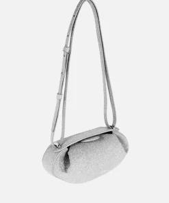 Crossbody Bags*Yuzefi Dinner Roll Glitter Faux Leather Cross-Body Bag